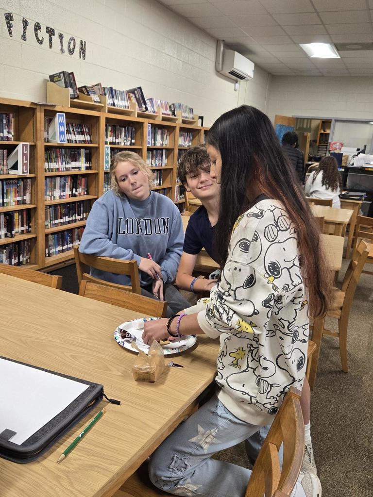 Students teach how to make s'mores in ProTeam.