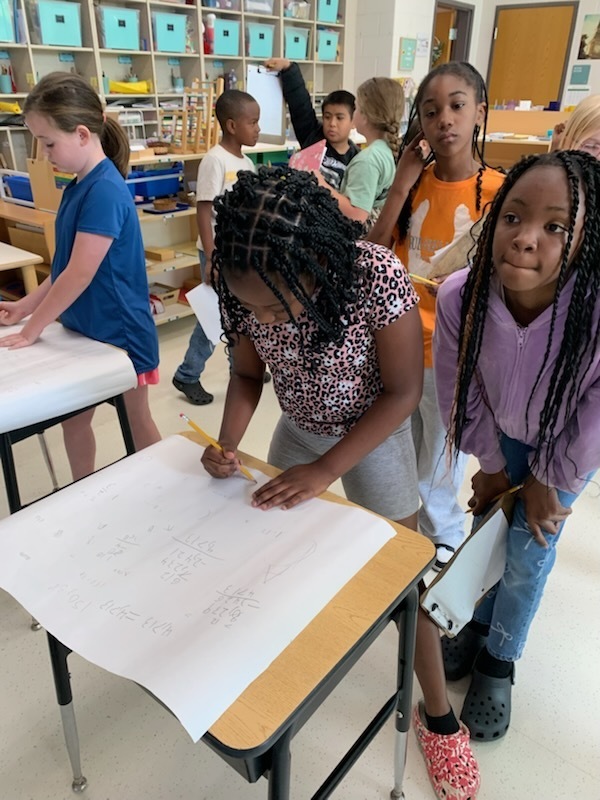Team math practice!