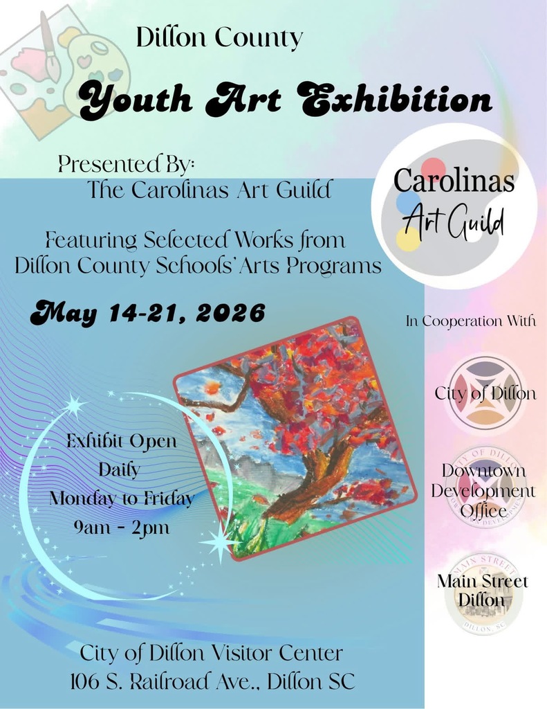 Youth Art Exhibition Flyer