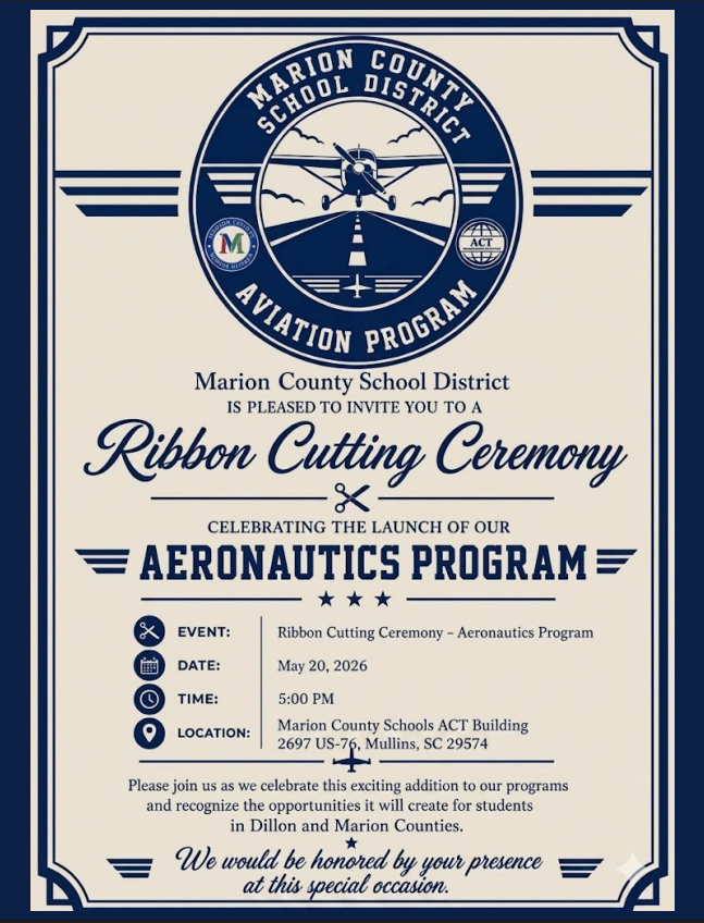 Ribbon Cutting Ceremony Flyer