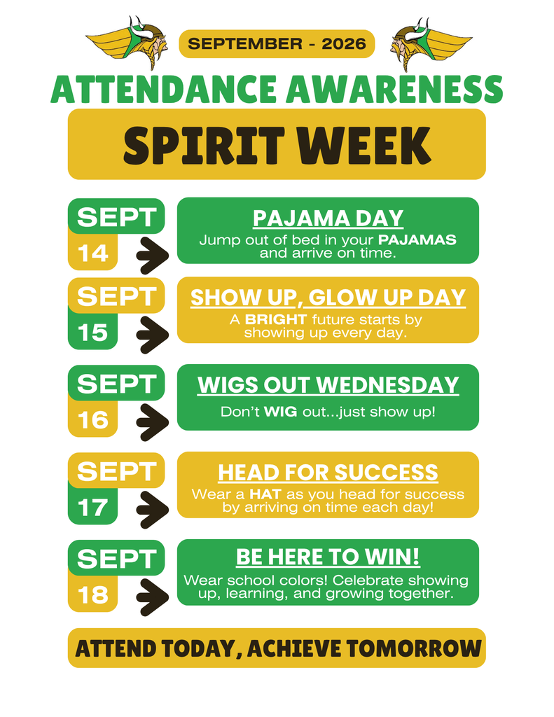 Attendance Spirit Week