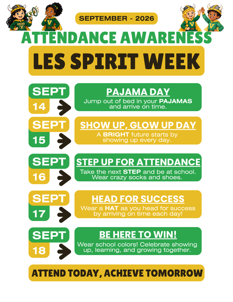 Attendance Spirit Week