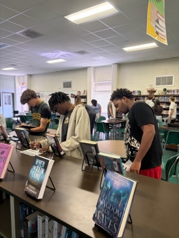 LHS Library Orientation Picture