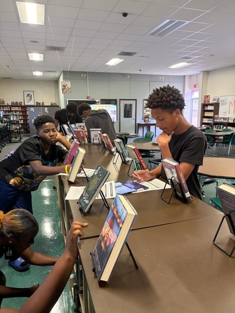 LHS Library Orientation Picture