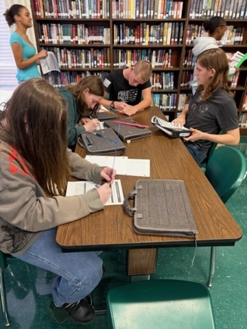 LHS Library Orientation Picture