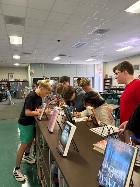 LHS Library Orientation Picture