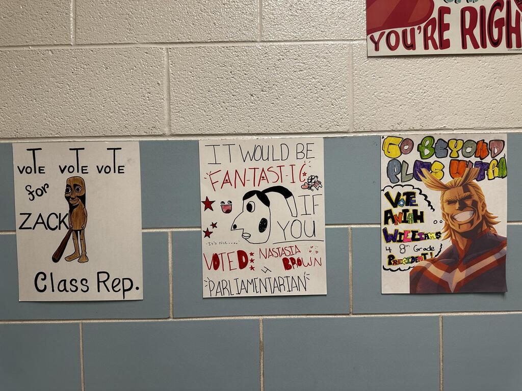 Student Council Campaign Posters