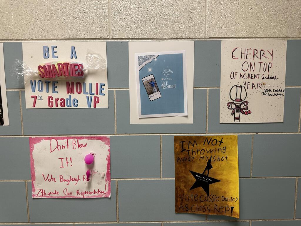 Student Council Campaign Posters