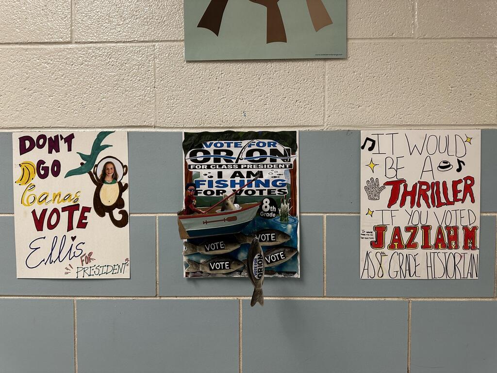 Student Council Campaign Posters