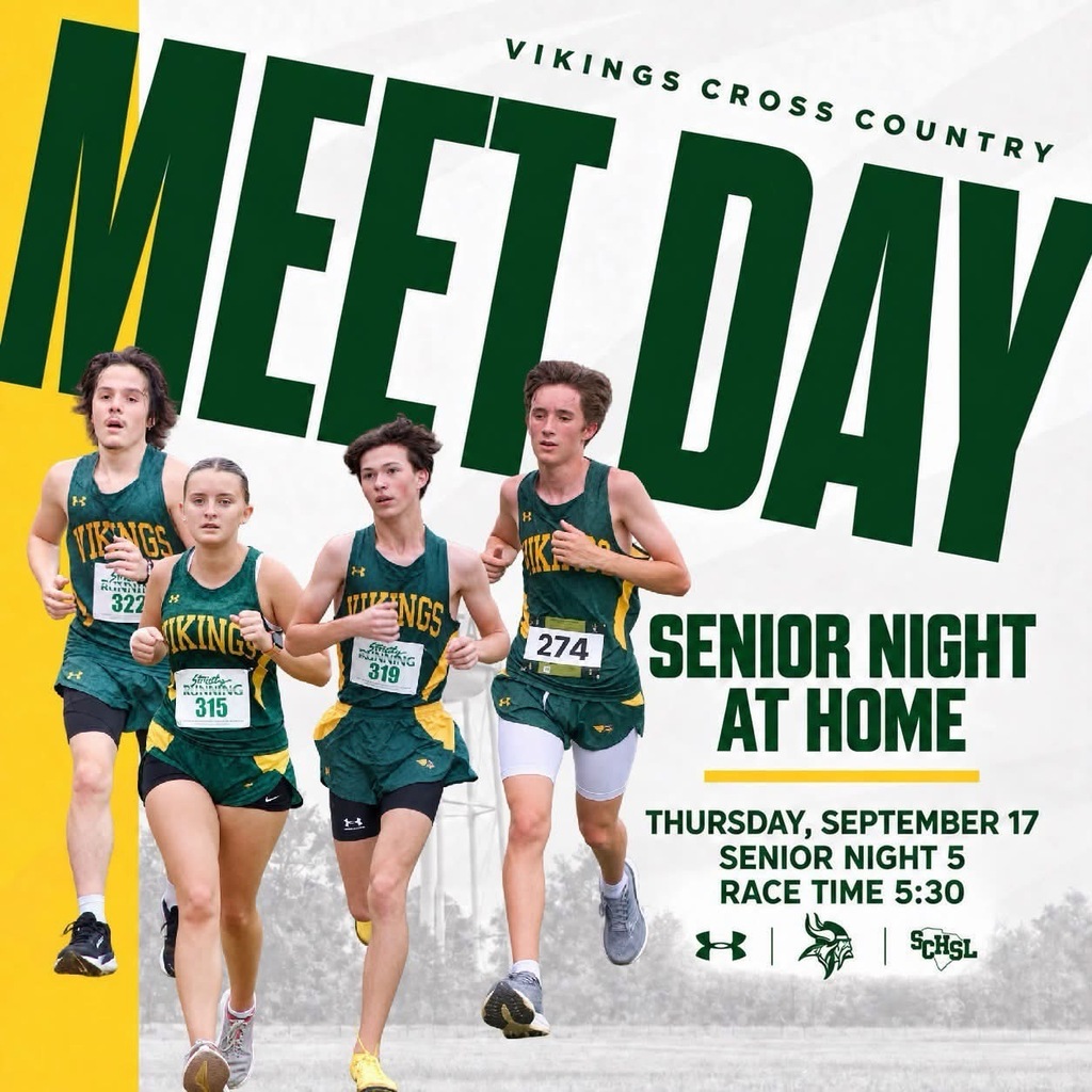 Cross Country Meet Day Flyer 9/17/26
