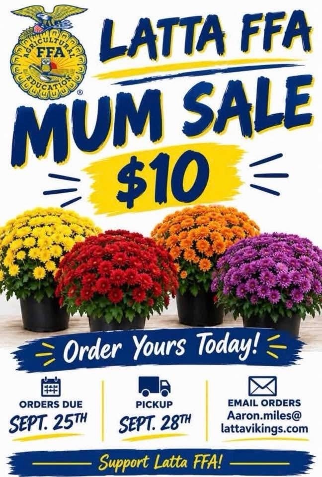 FFA Mum Sale Flyer (2026)