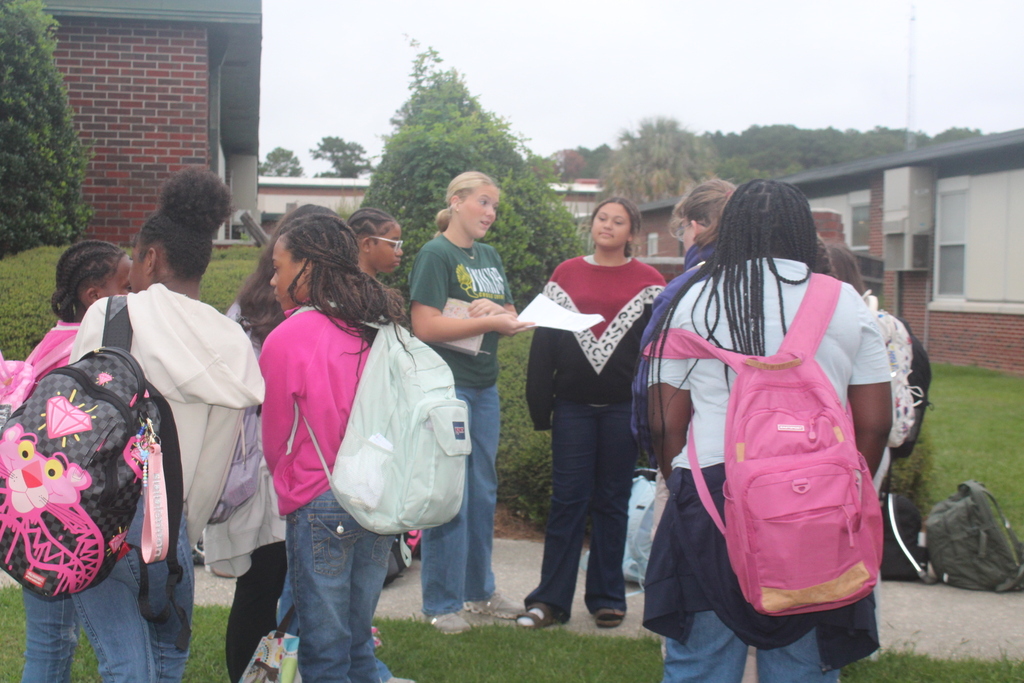 Small group huddle at See You at the Pole