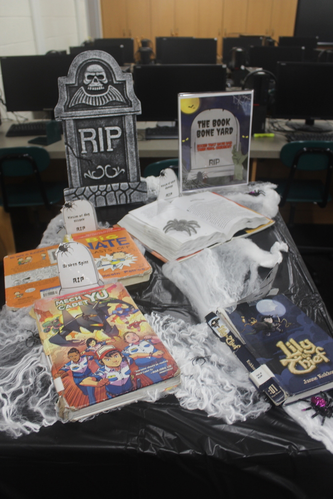 Book Boneyard Display