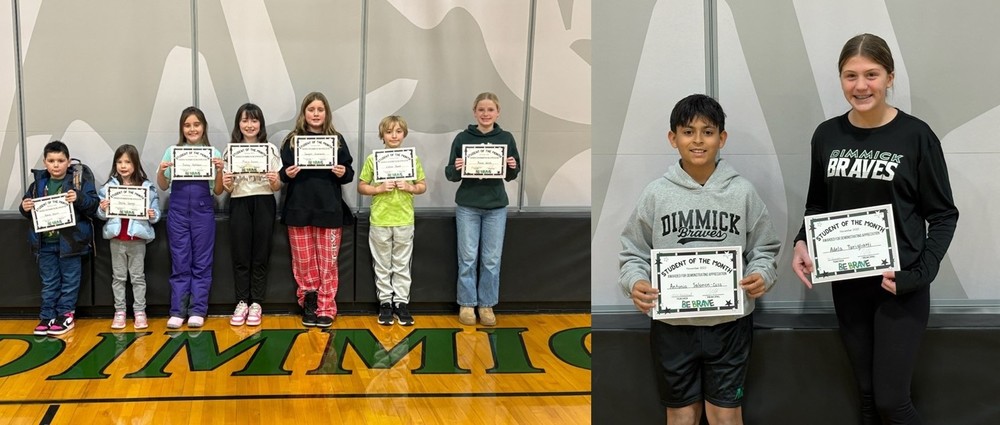 Students of the Month