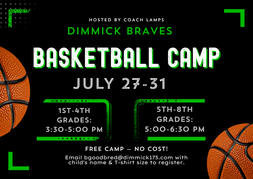 Boys Basketball camp information