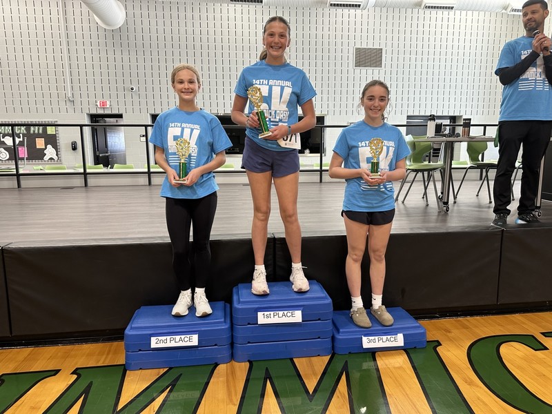 6-8 Girls Dimmick Dash Winners