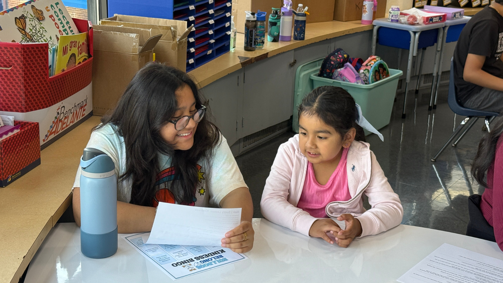 Students collaborating