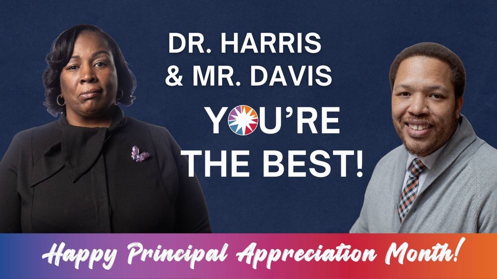 Dr. Harris & Resident Principal Davis