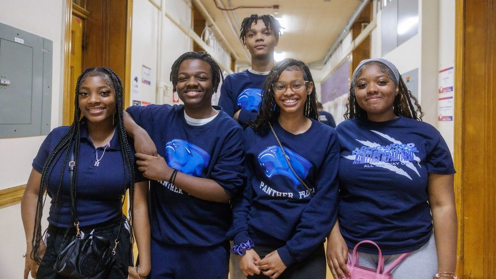 CICS Longwood High School Students
