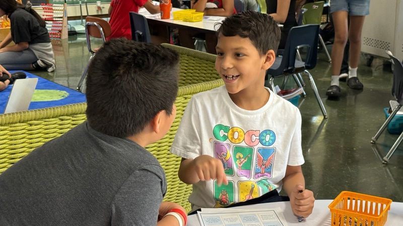 Students collaborating
