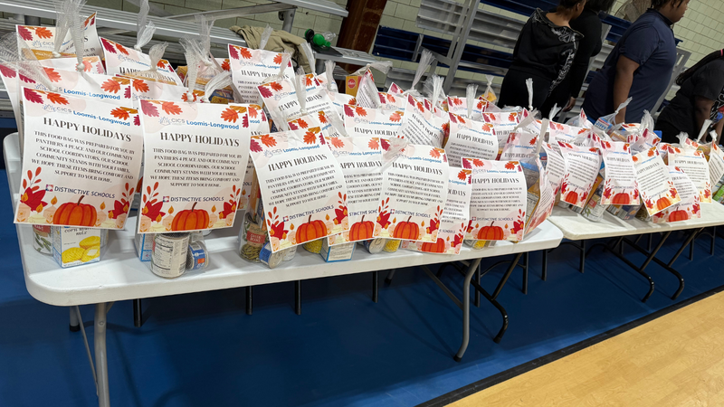 Students giving back