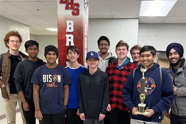 TOP-RANKED BUFFALO GROVE SCHOLASTIC BOWL STUDENTS