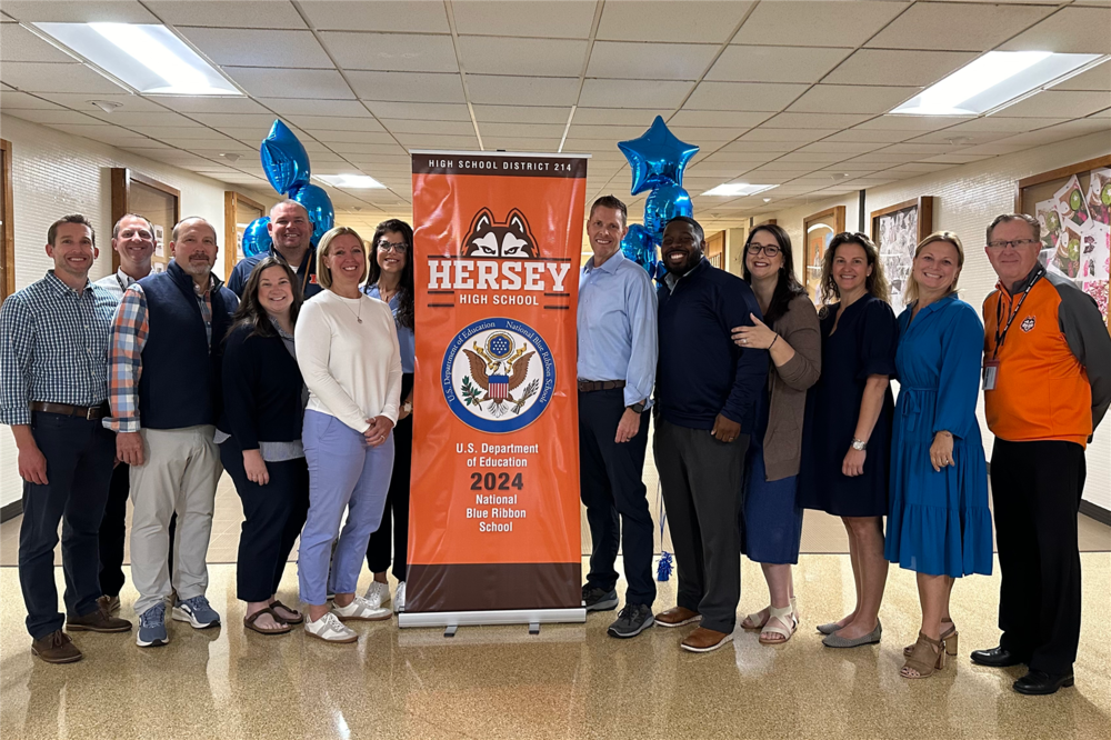 John Hersey High School Named 2024 National Blue Ribbon School