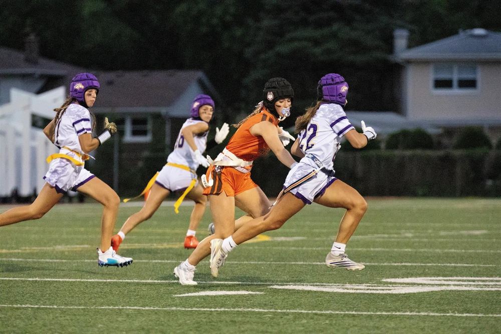 District 214 kicks off inaugural girls flag football season