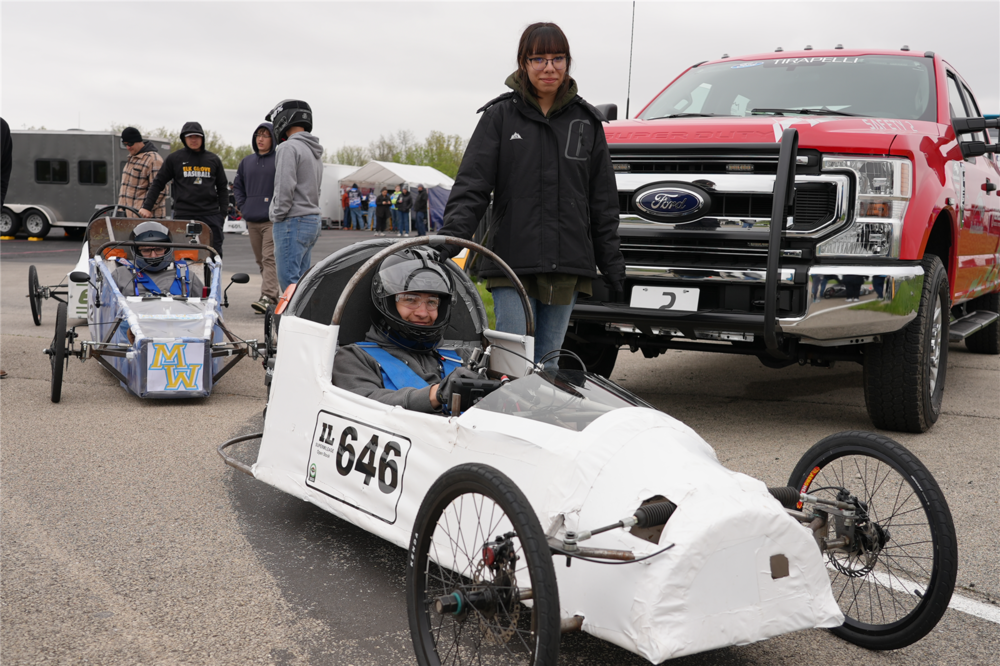 Fueling innovation: D214 students race to the finish at Autobahn Raceway