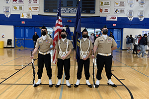 D214 NJROTC STUDENTS