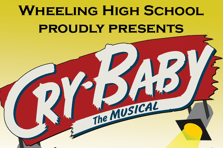 Poster for the Cry-baby the musical 