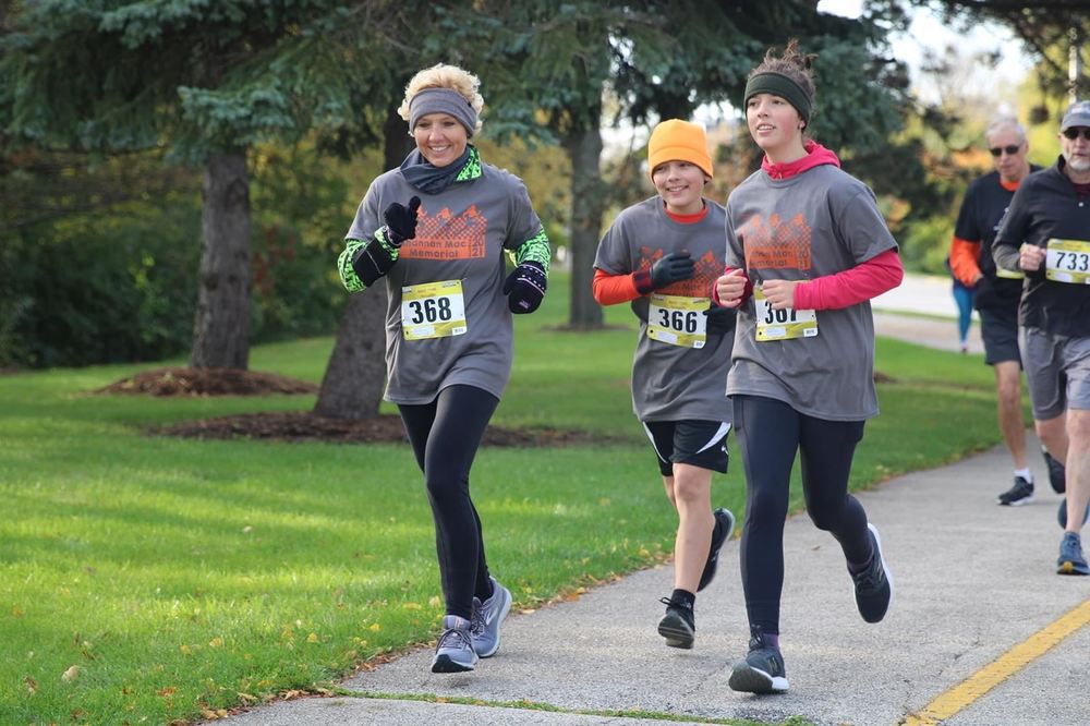 RUNNING IN SHANNON MACK 5K