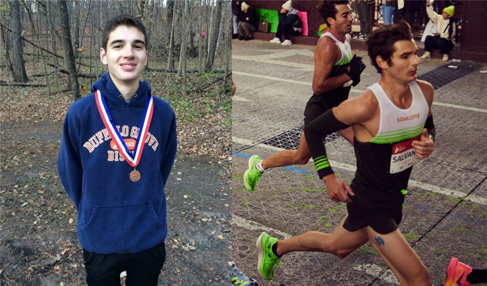 Buffalo Grove High School graduate Kevin Salvano won the 2015 individual state cross country race. He is now an Olympic hopeful.