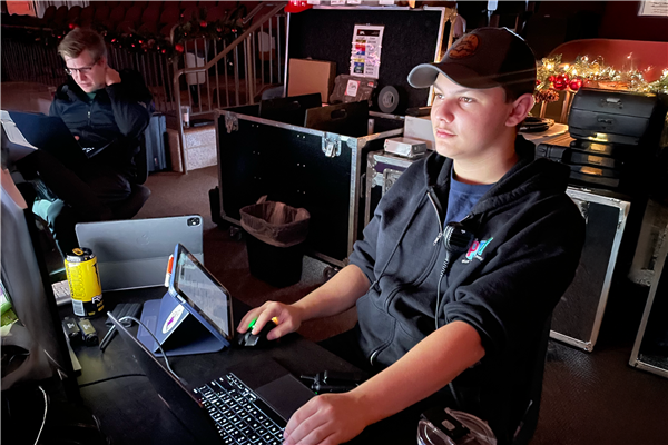 Daniel Bolash represents D214 in All-State Theatre Festival