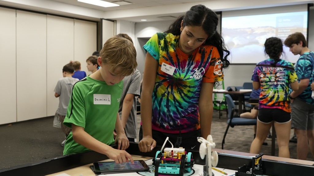 LEGO Camp fun in full swing! WildStang students 