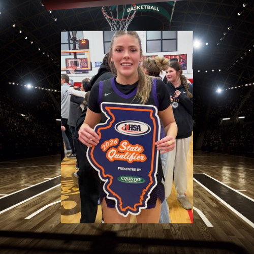 Mustang basketball star scores her 1000th point in a game