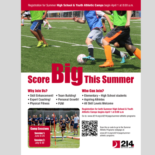Summer Athletic Camp Information