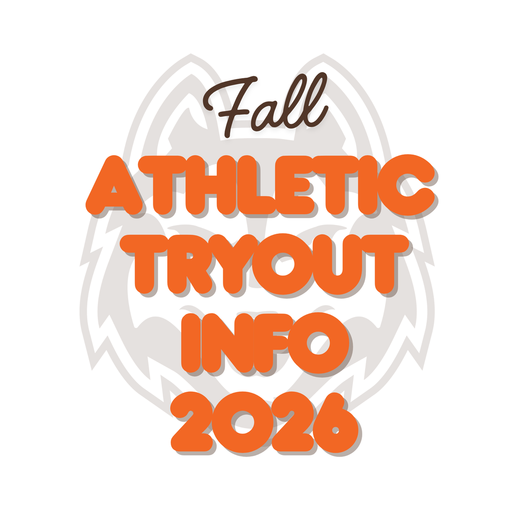 Fall Athletic Tryout Info