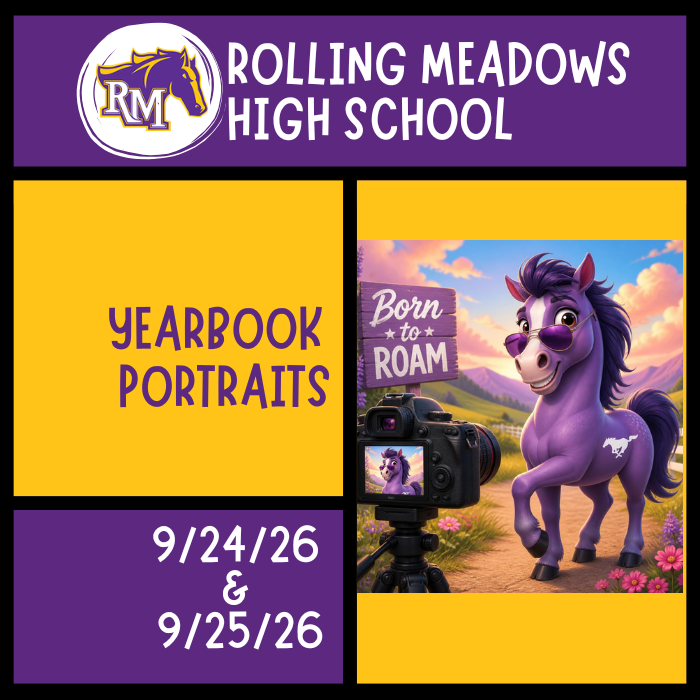 Yearbook portraits on 9/24 and 9/25