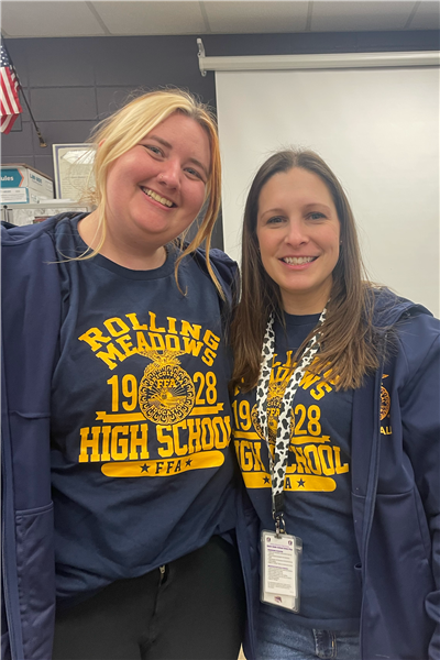 Kirsten Eubanks and Kendall Wright