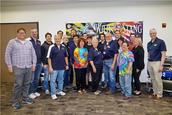 Team standing for a photo