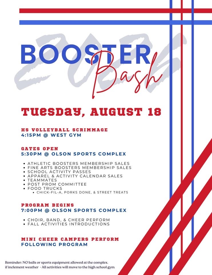 Booster Bash Graphic