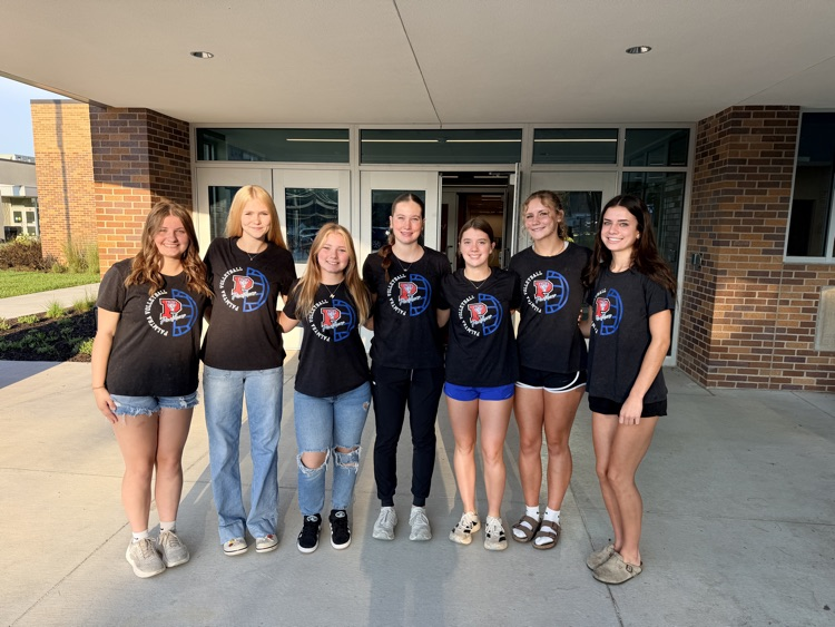 Volleyball Team Members at High Five Fridays 