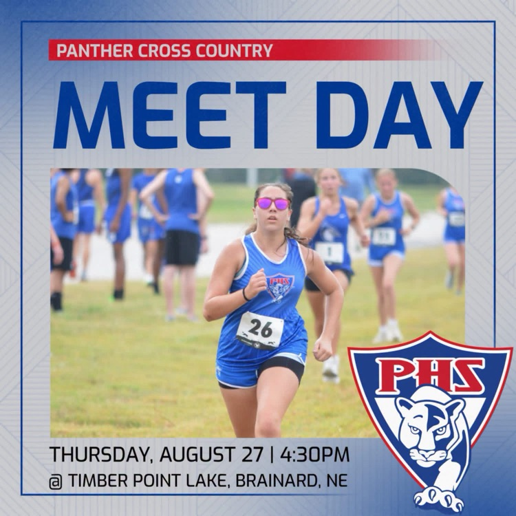 Boys & Girls Cross Country Meet at Timber Point Lake at 4:30pm