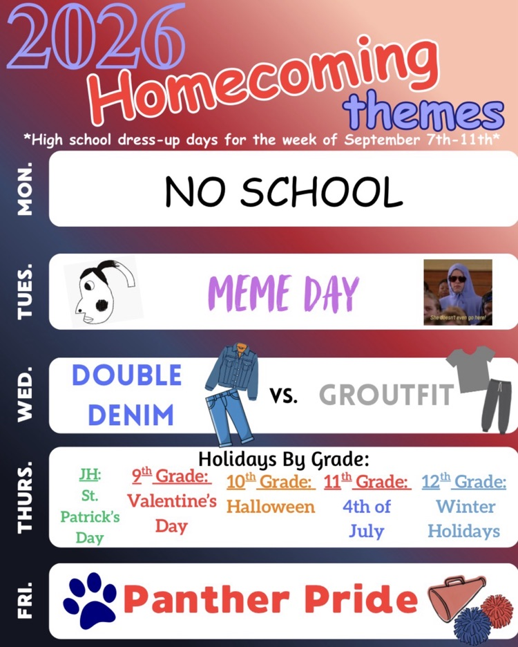 High School Dress Up Days