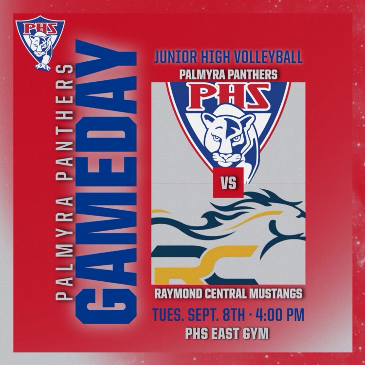 Junior High Volleyball Game 9/8 at 4pm | PHS East Gym