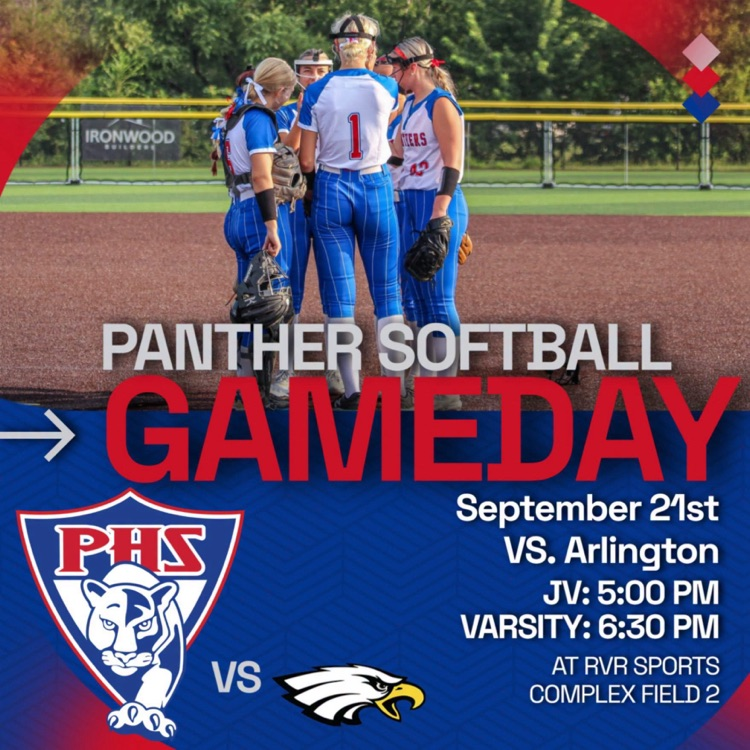 JV & Varsity Softball | 5pm and 6:30pm | Arlington