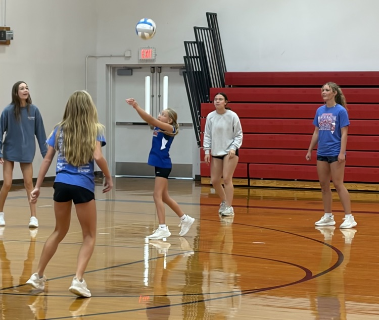 Volleyball Fun in Gym