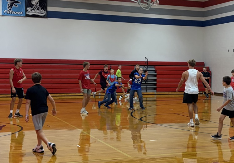 Football Fun in Gym