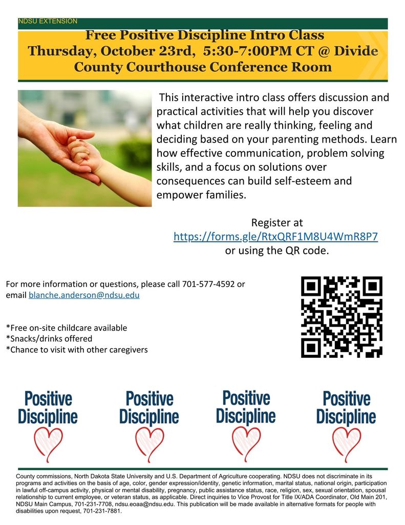 FREE Positive Discipline Class